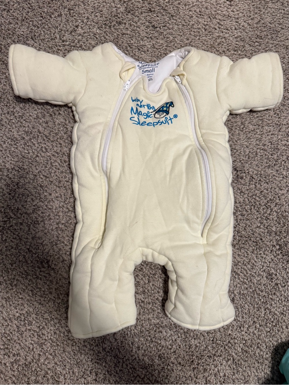 Baby Merlin’s magic sleep suit